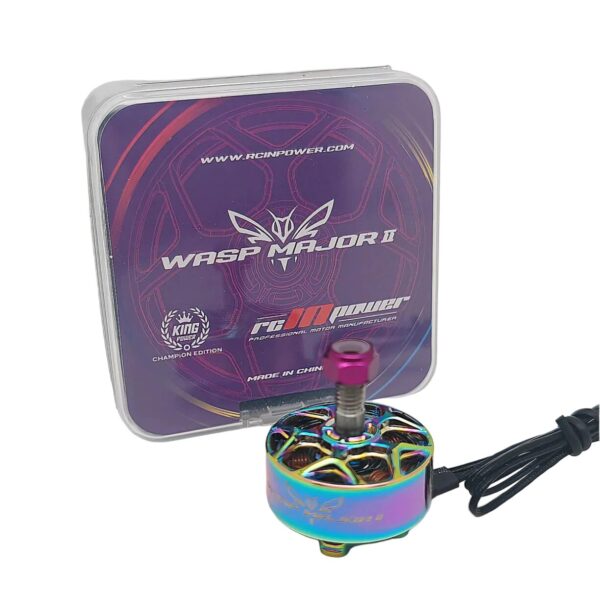 Rcinpower Wasp Major V2 22.6-6.6 2160KV Champion Edition Motor - Image 2