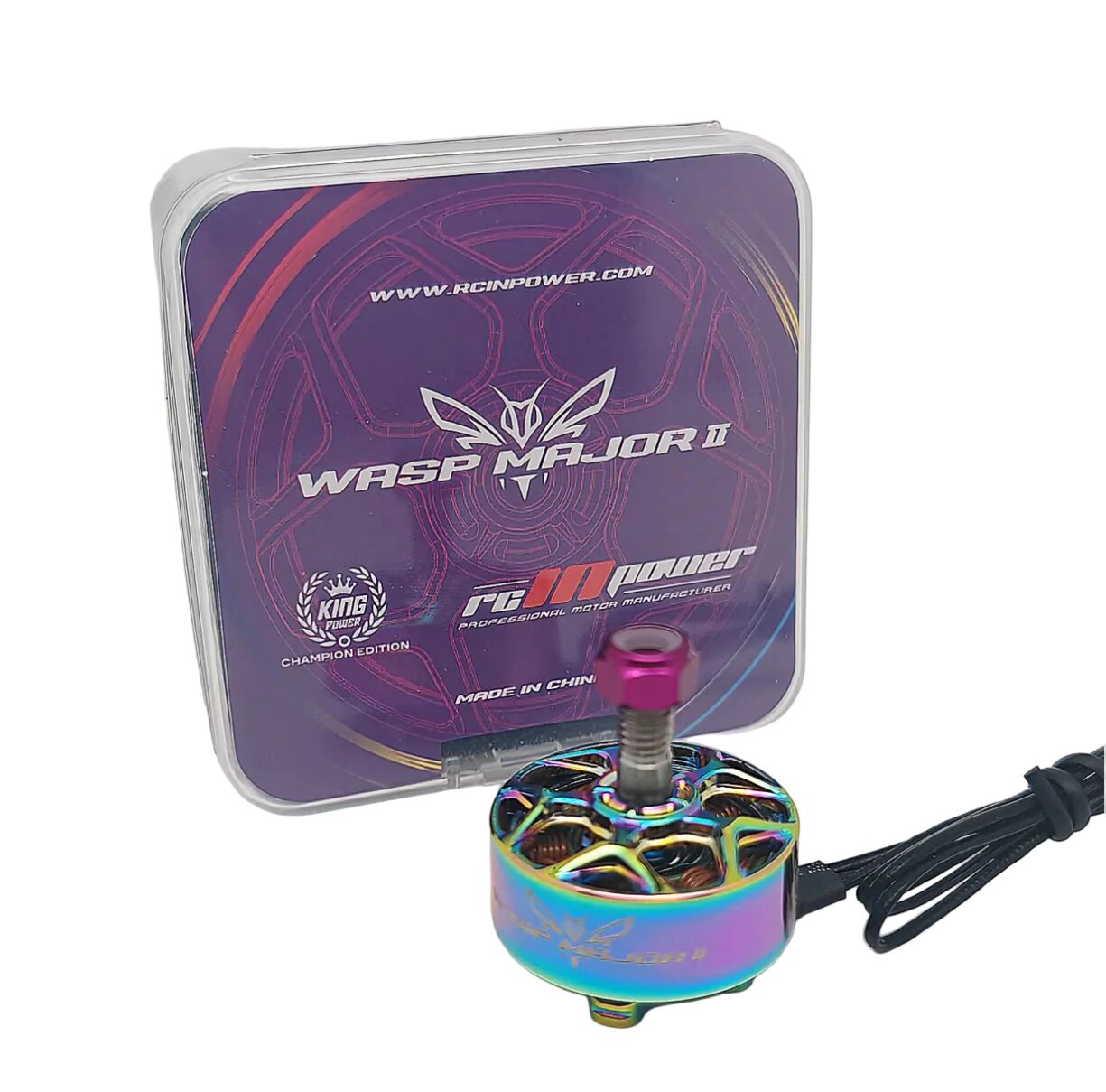 Rcinpower Wasp Major V2 22.6-6.6 2160KV Champion Edition Motor - Obrázek 2