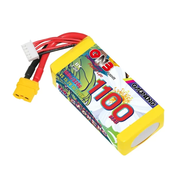 GAONENG GNB LiHV 4S 15.2V 1100mAh 160C XT60 LiPo Battery