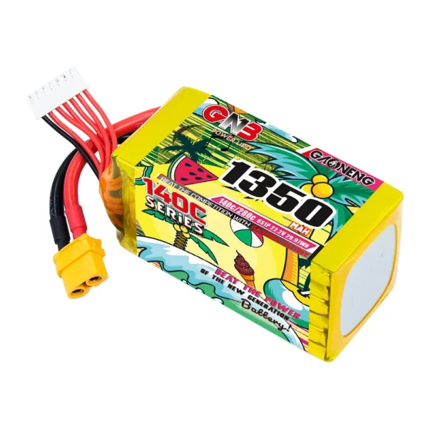 GAONENG GNB 6S 22.2V 1350mAh 140C XT60 LiPo Battery