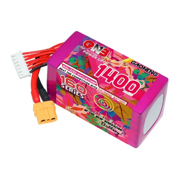 GAONENG GNB 6S 22.2V 1400mAh 160C XT60 LiPo Battery