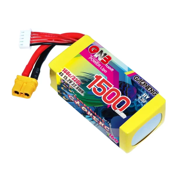 GAONENG GNB LiHV 4S 15.2V 1500mAh 160C XT60 LiPo Battery