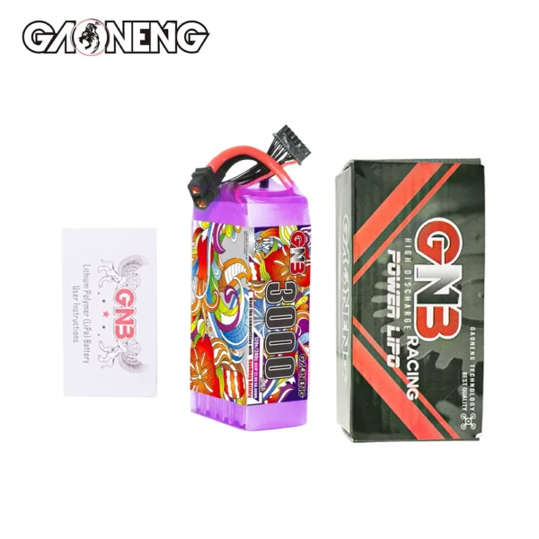 GAONENG GNB LiHV 6S 22.8V 3000mAh 120C XT60 LiPo Battery - Image 3