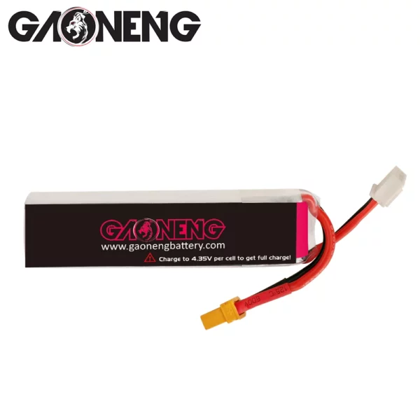 GAONENG GNB LiHV 2S 7.6V 720mAh 100C XT30 LiPo Battery - Image 4