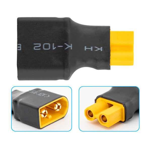 XT30 Female - XT60 Male Adapter