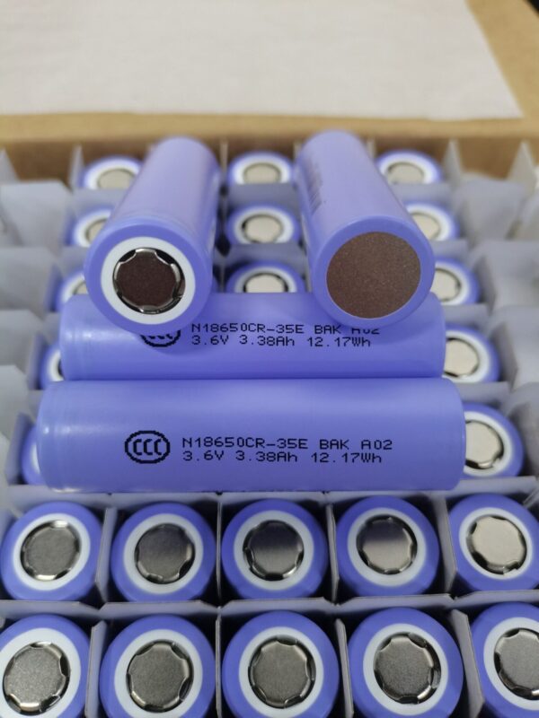 Li-ion 1S BAK 18650 3500mAh 10C - Image 2