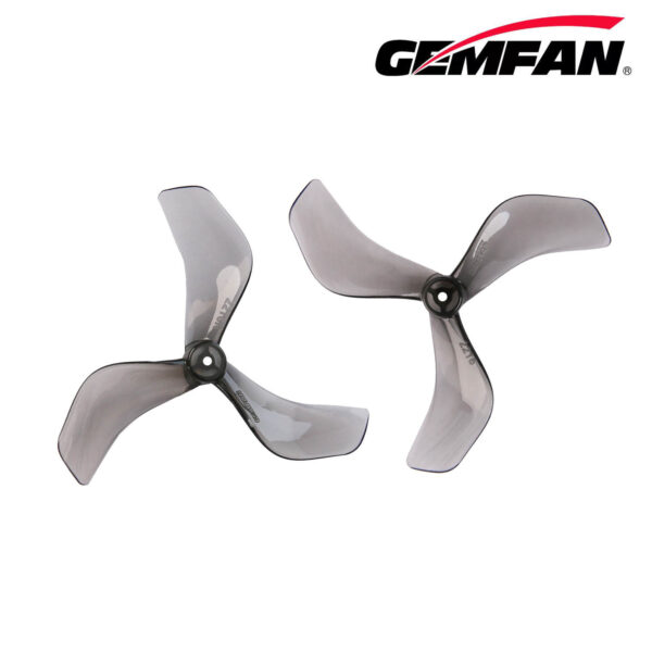 Gemfan 2216 3-Blade Propellers (1.5mm Shaft) 8ks Clear Gray