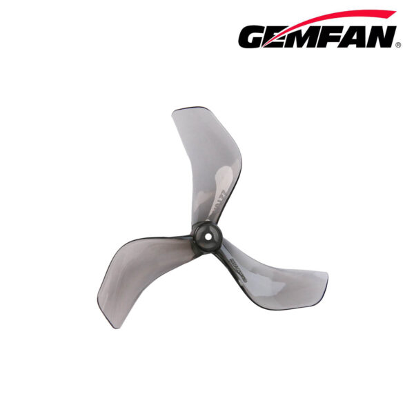 Gemfan 2216 3-Blade Propellers (1.5mm Shaft) 8ks Clear Gray - Obrázek 2