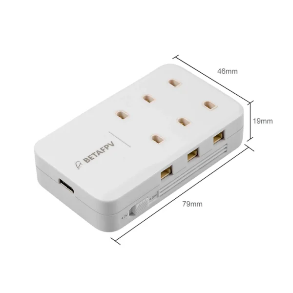 Nabíječka BETAFPV 6-port pro 1S LiHV baterie - Obrázek 4