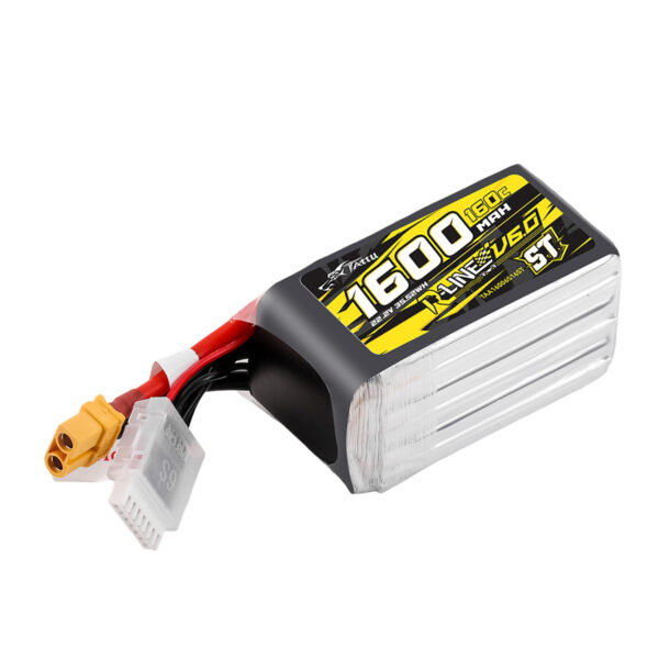 Tattu R-Line V6 1600mAh 6S 160C LiPo XT60 - Obrázek 5