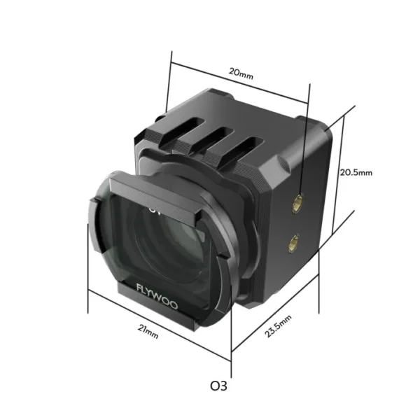 Flywoo O4 Wide-angle lens & Filters Set - Obrázek 9