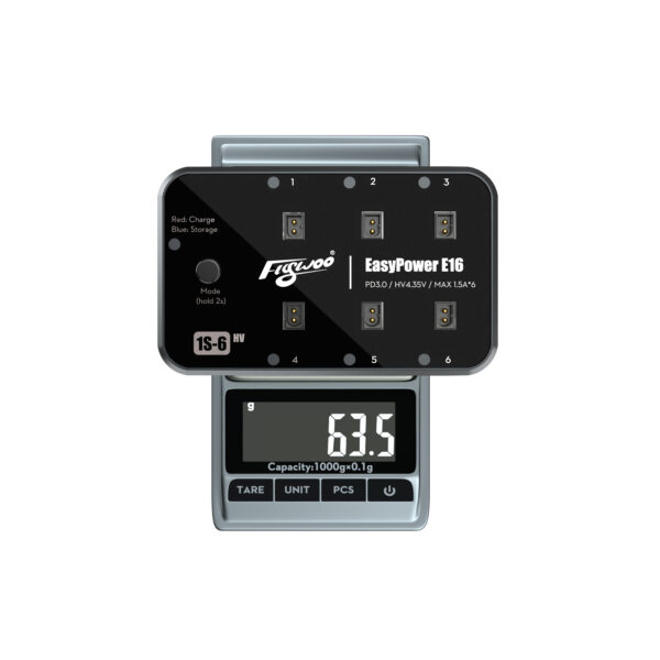 Nabíječka Flywoo EasyPower E16 1S - Obrázek 3