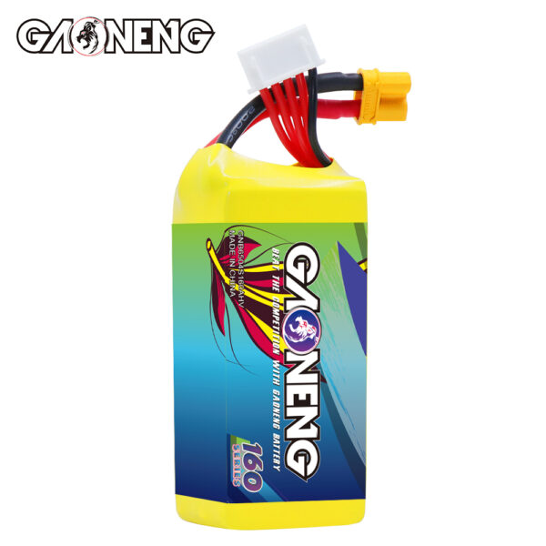 GAONENG GNB LiHV 4S 15.2V 650mAh 160C XT30 HV LiPo Battery - Obrázek 5