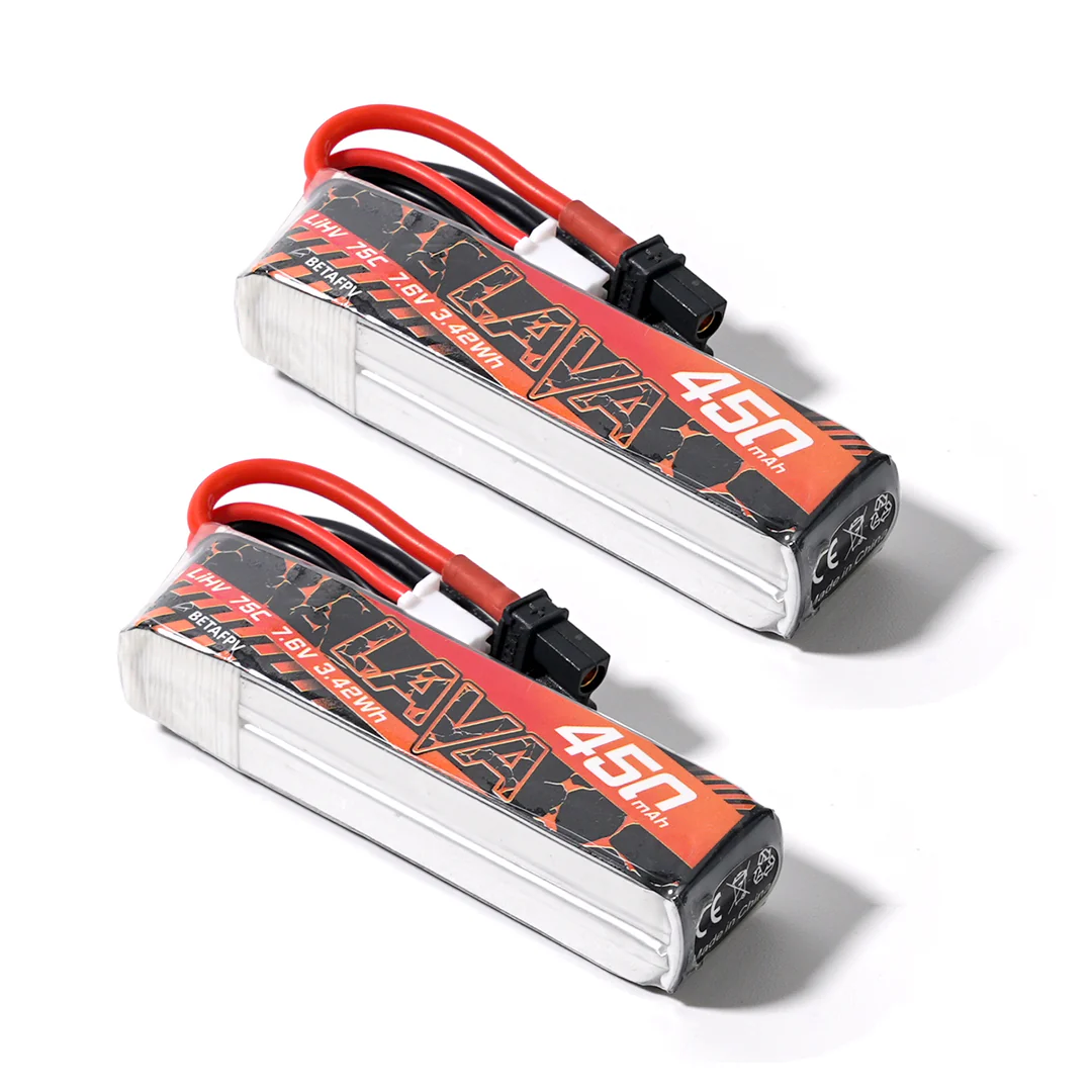 BETAFPV LAVA 2S baterie 450/550 mAh (2pcs) - Obrázek 4