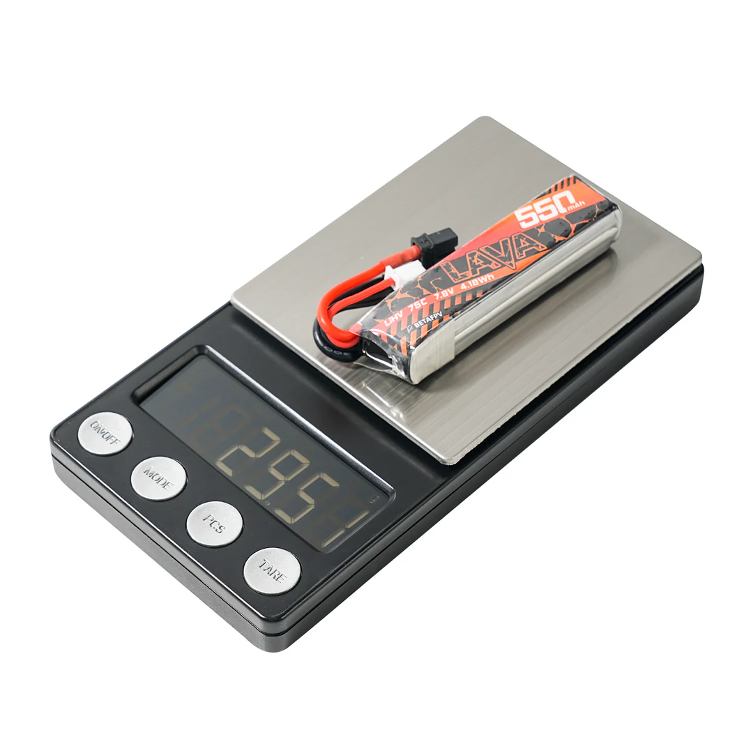 BETAFPV LAVA 2S baterie 450/550 mAh (2pcs) - Obrázek 3