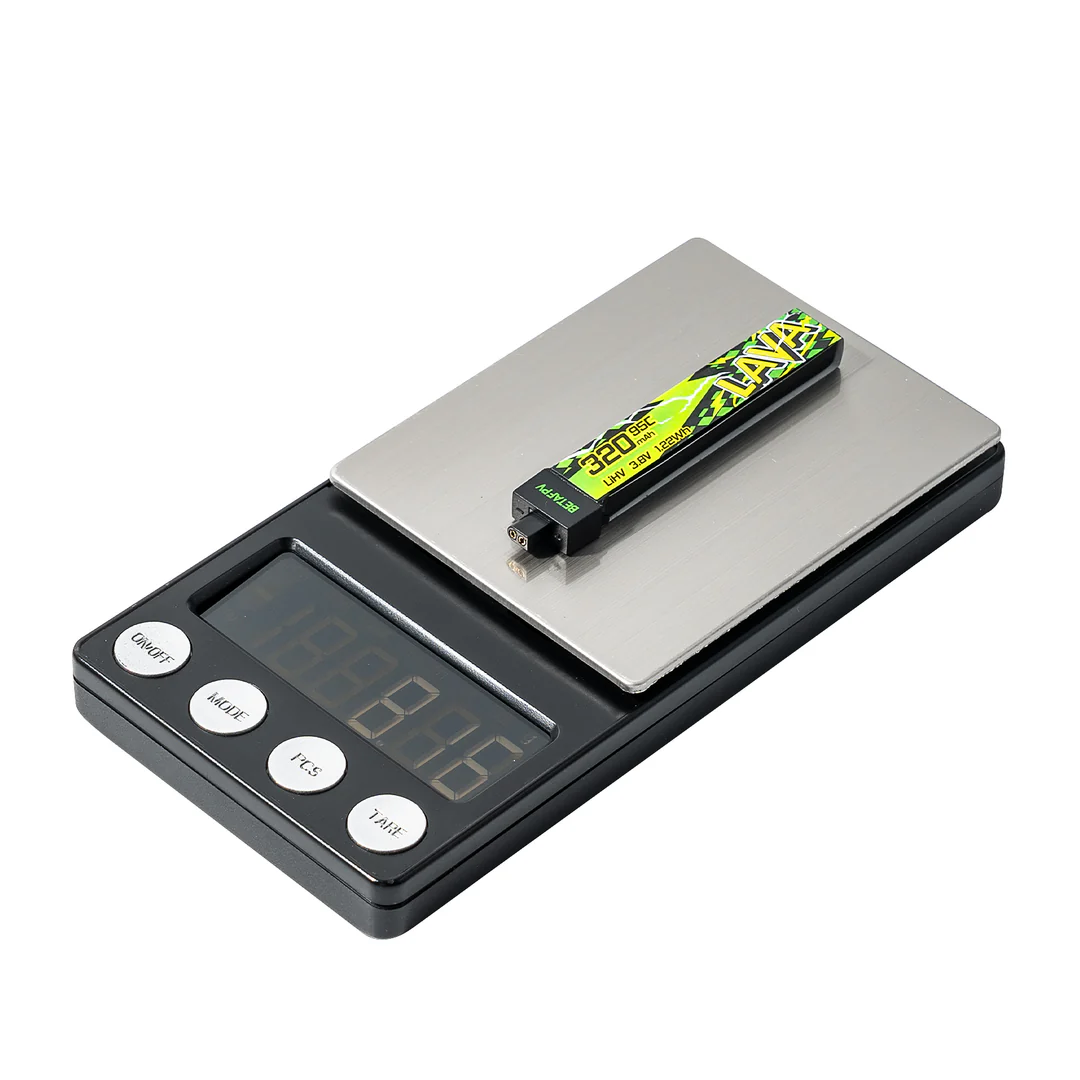 BETAFPV LAVA II 1S baterie 320/480/580mAh 95C - Obrázek 2