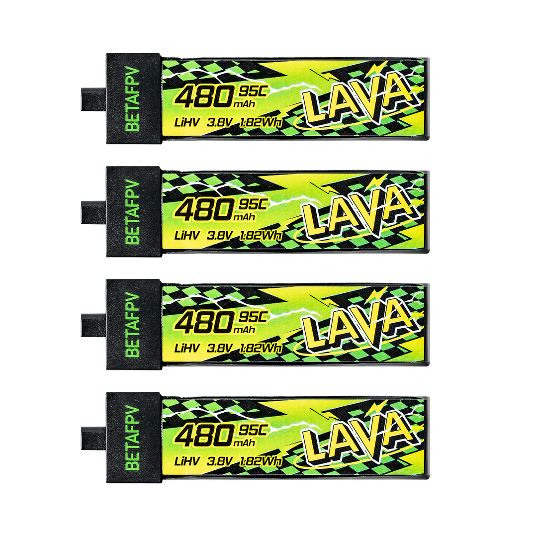 BETAFPV LAVA II 1S baterie 320/480/580mAh 95C - Obrázek 3