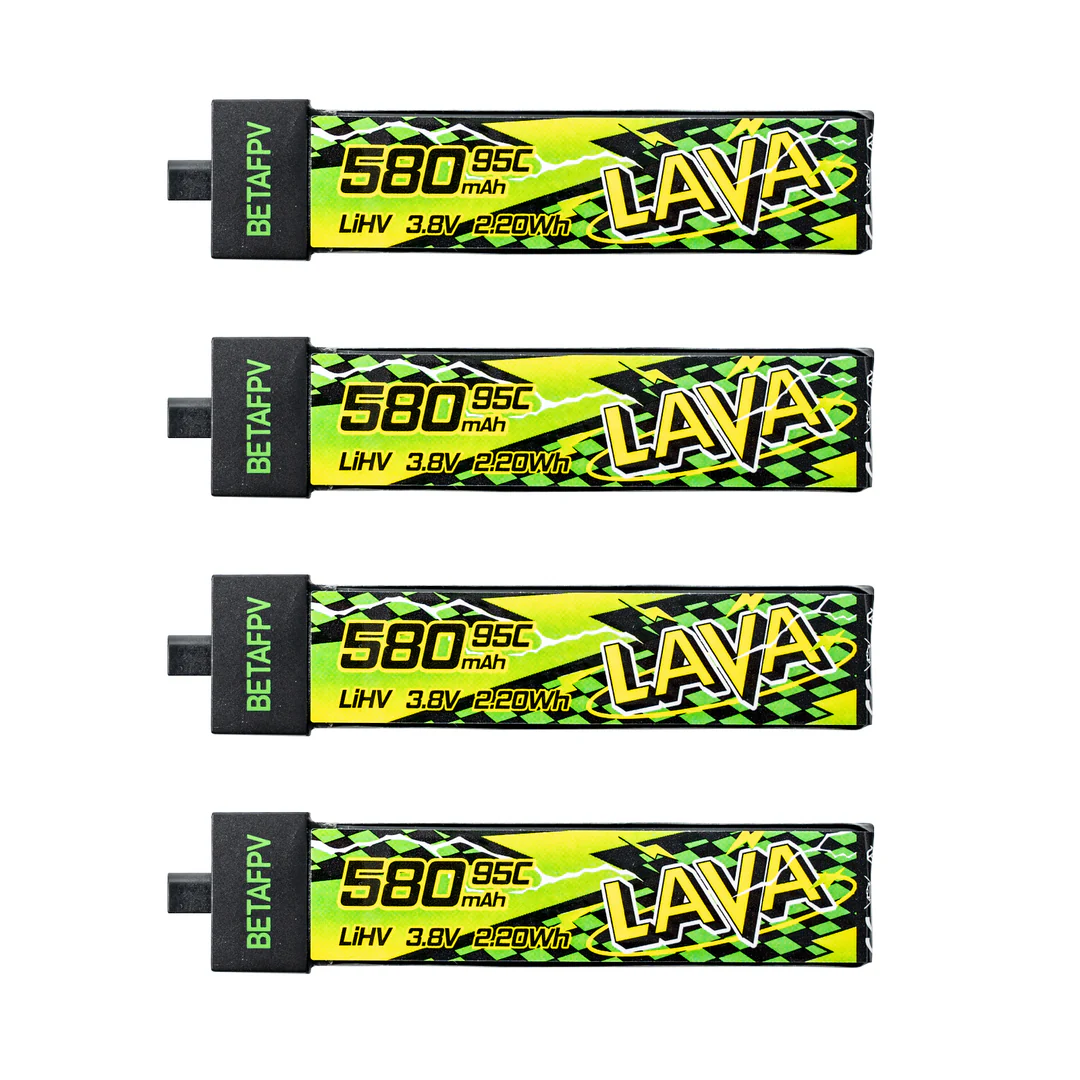 BETAFPV LAVA II 1S baterie 320/480/580mAh 95C - Obrázek 5