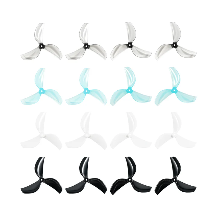 GemFan 45mm 3-Blade Propellers 1.5mm Shaft (4pcs)